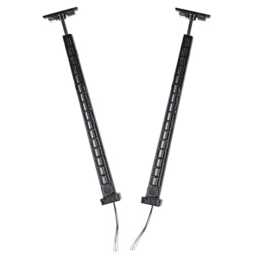 AUTSUPPL Model Train Table Light Model Building Material 2pcs Mini Train Signal Light Warm White Decorative Unique Teen's Favorite