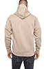 LABEL APPAREL Mens Zip Up Hoodie 300GSM Fleece Plain Pullover Zipped (UK, Alpha, XXL, Regular, Regular, Beige) #1