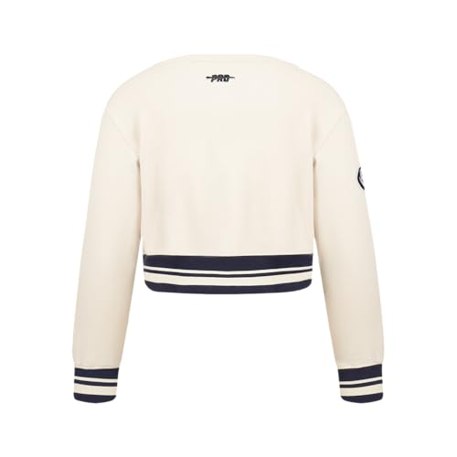Image of Pro Standard Big Girls NBA Retro Classics Fleece Crewneck Sweatshirt