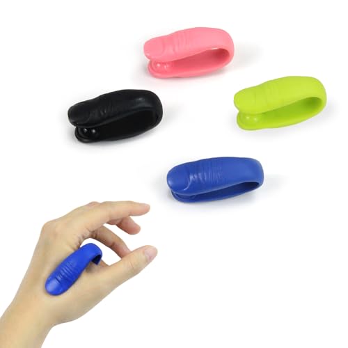 4 Pack Migraine Pressure Point Clips Effective Acupressure Tools for Headache Relief Stress Reduction and Tension Alleviation LI4 Hand Clips in Assorted Colors