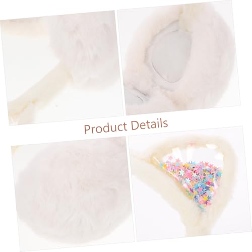 Fluffy Kitten Earmuffs for Girls Winter Sleep Ear Muffs Warm Thermal Cover Outdoor for Boys Girls3