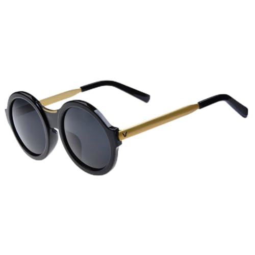Lunettes de soleil rétro en métal Z-P Fashion finitions soignées style geek chic