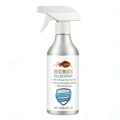 Image of Bed Bug killer Spray- Natural, Herbal Bed Bugs Spray for Long Lasting Protection, Instant Action | Non-Toxic Indoor Cleaning Solution for Mattresses, Carpet, Pillow, Sofha, Blanket, Curtains, 200ML