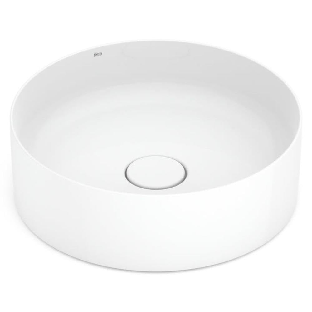 Roca A32787N000 Lavabo Fineceramic TERRA Blanco 39x39x13cm