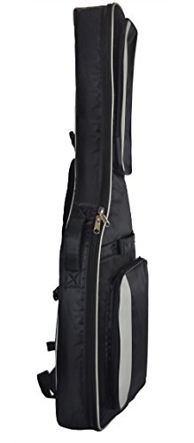 Tosnail Padded Electric Guitar Gig Bag - Backpack Shoulder Strap, Carry Handle & Pocket - Full Size 41 Inch - Black #TOP1