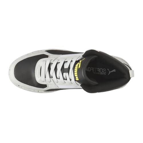 PUMA Mens Rebound Joy Speckle High Sneakers Shoes Casual - Off White4