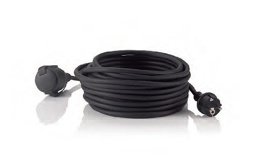 Hedi de extensión de goma cable alargador vk25g – Longitud 25 m
