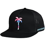 EDTREK Adventure Snapback Hat - Surf Hat - Beach Hat - Hiking Trucker Hat - Flying High Hat