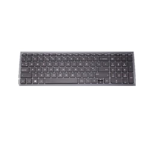 Teclado HP Pavilion 15-aw000 soluciona teclas rotas con este layout UK English negro