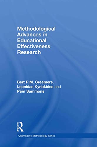 Methodological Advances in Educational Effectiveness Research (Quantitative Methodology) view 2
