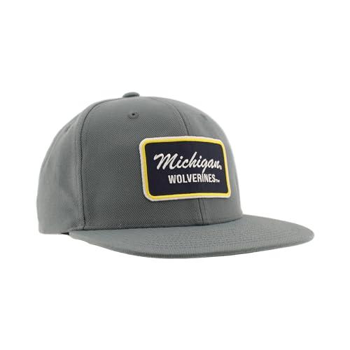 Gorra Snapback NCAA Oficial Michigan Wolverines Gris Ladrillo miniatura 5