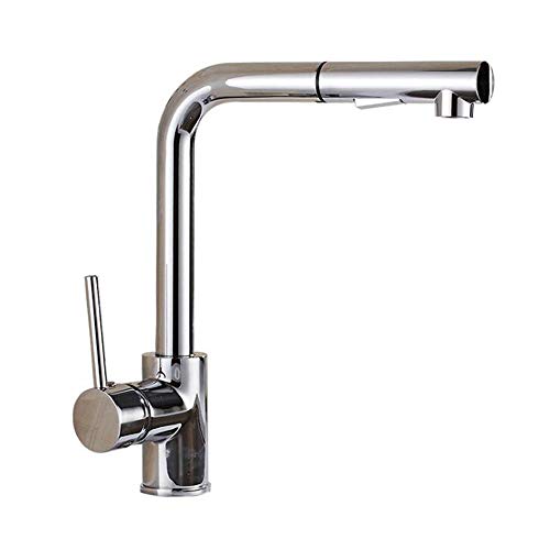 Robinet de cuisine extractible double fonction pour simplifier vos recettes en famille