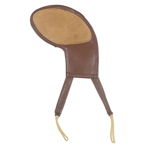 Toddmomy Violin Chin Rest Pad for Comfortable Cheek Support for Violin Playing Durable and Sweat Absorbing Material Craftsmanship for Enhanced Performance