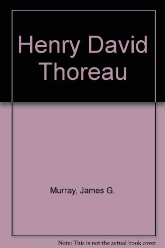 Henry David Thoreau 0805737235 Book Cover