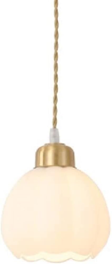 Lampe suspendue en verre design bouton de fleur luminaire restaurant