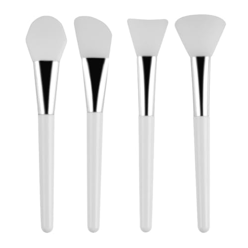 Parthan 4 Pcs Face Mask Applicator Brush, Soft Facial Fan Brush, Eye Mask Serum Skin Care DIY