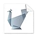 Origa Peacock Geometric Shape Cleaning Cloth Phone Screen Glasses Cleaner 5pcs