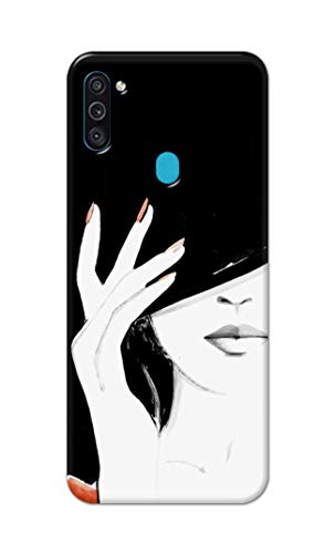 Image of PRINTFIDAA Photo of Beautiful Girl Hard Back Cover for Samsung Galaxy M11 / Samsung A11, SM-M115F / DSN Back Cover -(P6) KAT1005