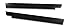 Warrior Products 913PC Powder Coated Finish Side Plates for Jeep CJ7