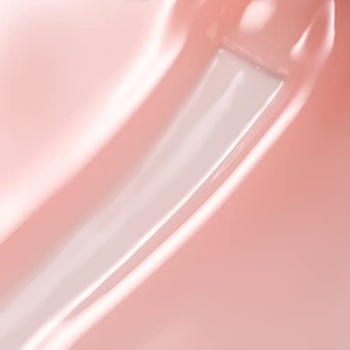 AIMEILI 8 in 1 Nude Pink Builder Base Gel, Clear Sheer Color UV LED Gel Nail Polish for Strengthening Gel Reinforcement Extension, Long Lasting & Easy to Apply - (148) 10ml - Image 3