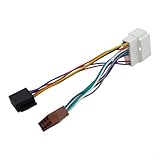 Pin del arnés de cableado de la radio del coche 16 para 1999 2008, para el cable adaptador del ISO para la instalación directa de la radio