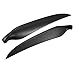 uxcell RC Folding Propellers 14x8 inch 3mm Motor Shaft Dia. for Glider Airplane Nylon 1 Pair