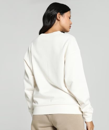 Image of PUMA Cotton Women Crew Neck Sweatshirt