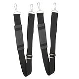 ERINGOGO 2個バイオリンケース用ショルダーストラップ 厚手キャンバス素材 属製バックル 耐摩耗性設計 肩掛けベルト 楽器収納バッグ対応