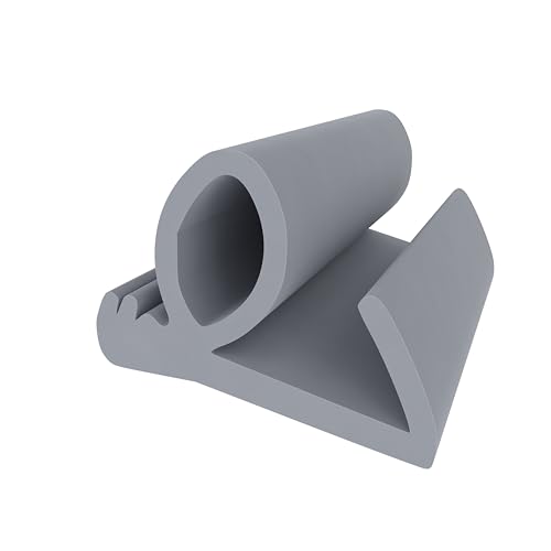 Dachfensterdichtung für Velux oder Braas Fenster - Grau - 4 Meter - Fensterdichtung - Dichtung - Dachflächenfenster