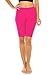 Produktbild FUNGO Leggings Für Damen 1/2 Länge Capri Damen Sporthose Bunte Yoga Leggins F12 (Amarant, 38)