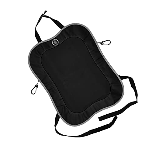 Prince Lionheart Protection de Dossier de Voiture - Back Seat Kick Mat - Noir / Gris