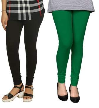 SPC Collection Women's Regular fit Chudidar Leggings [Combo of 2]