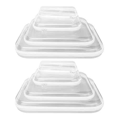 Bolsas de Almacenamiento, 8 Piezas de Bolsa Rígida con...