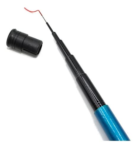 Kit 3 Varas Pesca Telescópica 4,00 Mts, 4.50 Mts E 5,40 Mts