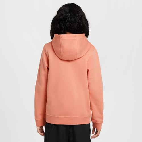 Nike Chelsea FC Club Special Edition Big Kids' (Boys Soccer Pullover Hoodie (HQ1766-844, Apricot Agate/Guava Ice)3