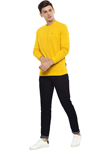 Image of Van Heusen Men Round Neck Cotton Sweatshirt
