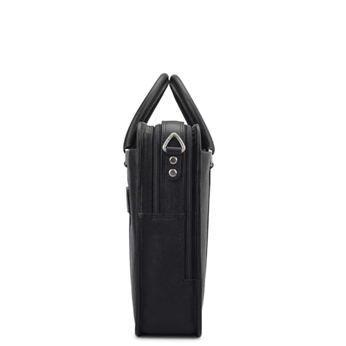 Image of Da Milano Leather Laptop Bag for Men & Women - Fits Up To 15 inch Laptop (1986A)