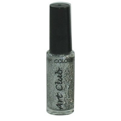 Art Club Nail Art Silver Glitt Er # 05C017