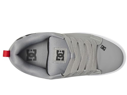 Image of DC Men's Court Graffik SQ Casual Skate Shoe Grey /Black /Grey 15