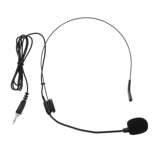 DOITOOL Micrófono de Condensador Cable 35 MM para Diadema Negro Jy518 Auriculares Micrófono para Amplificador de Voz Uso en Streaming y Grabación Profesional | Ya disponible en tu tienda friki favorita! En mundofriki.es!