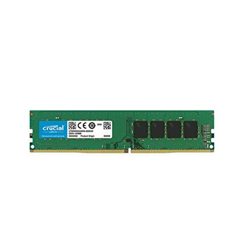 Crucial Basics 8GB DDR4 1.2v 2666Mhz CL19 UDIMM RAM Memory Module for Desktop