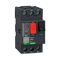 Schneider Electric TeSys Motorschutzschalter, 3-polig, 2,5-4A, Tasterbestätigung, Schraubanschluss, Artikelnummer GV2ME08