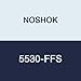 NOSHOK 5530 Series 316 Stainless Steel 5-Valve Natural Gas Soft Seat/Tip Manifold, 1/2" NPT Female, 6000 psi Pressure Range