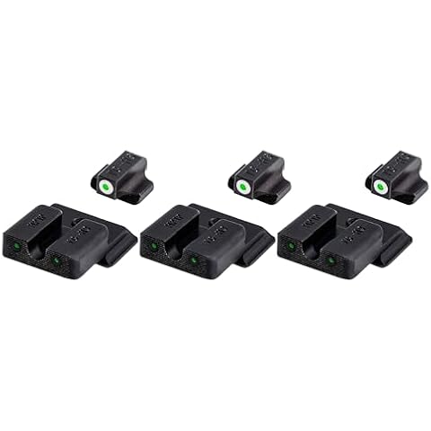 TRUGLO Tritium Pro Glow Handgun Sight for Smith & Wesson M&P SD9 and SD40 (3 Pack) Cover