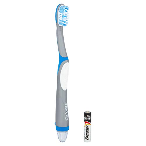 Colgate 360 Max White Sonic Power Medium Toothbrush - Whitening Toothbrush with Medium Bristles - Vibrating Polishing Bristles to Help Remove Surface Stains - Image 4