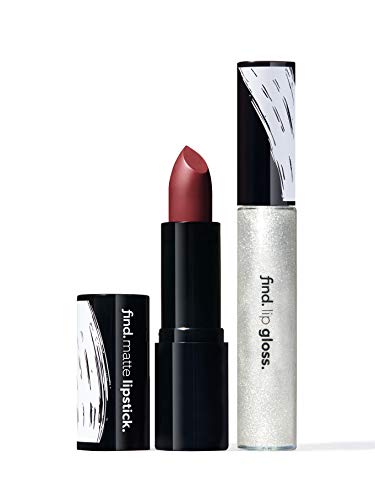 Preisvergleich Produktbild FIND - Ebony Touch (Lippenstift, matt n.8 + Lipgloss n.4)
