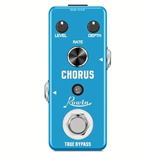 True Bypass: Provides transparent tone when the pedal is disengaged. Pure Analog Design: Delivers smooth, natural chorus tones embraced by jazz, rock, and pop artists for decades. Durable Construction: Whole aluminum-alloy classic body ensures stabil...