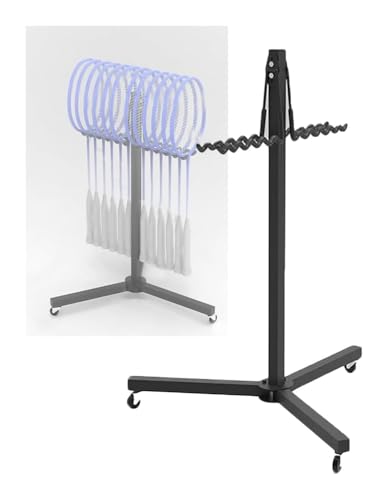 Support tapis de yoga mobile pour simplifier le rangement des équipements
