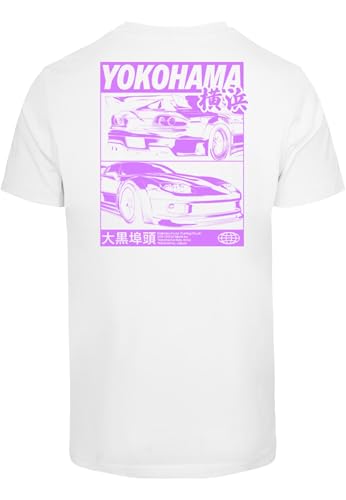 Mister Tee Yokohama Race Tee avec imprimé graphique haute définition de course