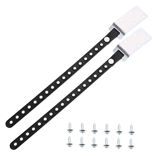 Abaodam 2 Stück Möbel Sicherheitsgurte Schwarz